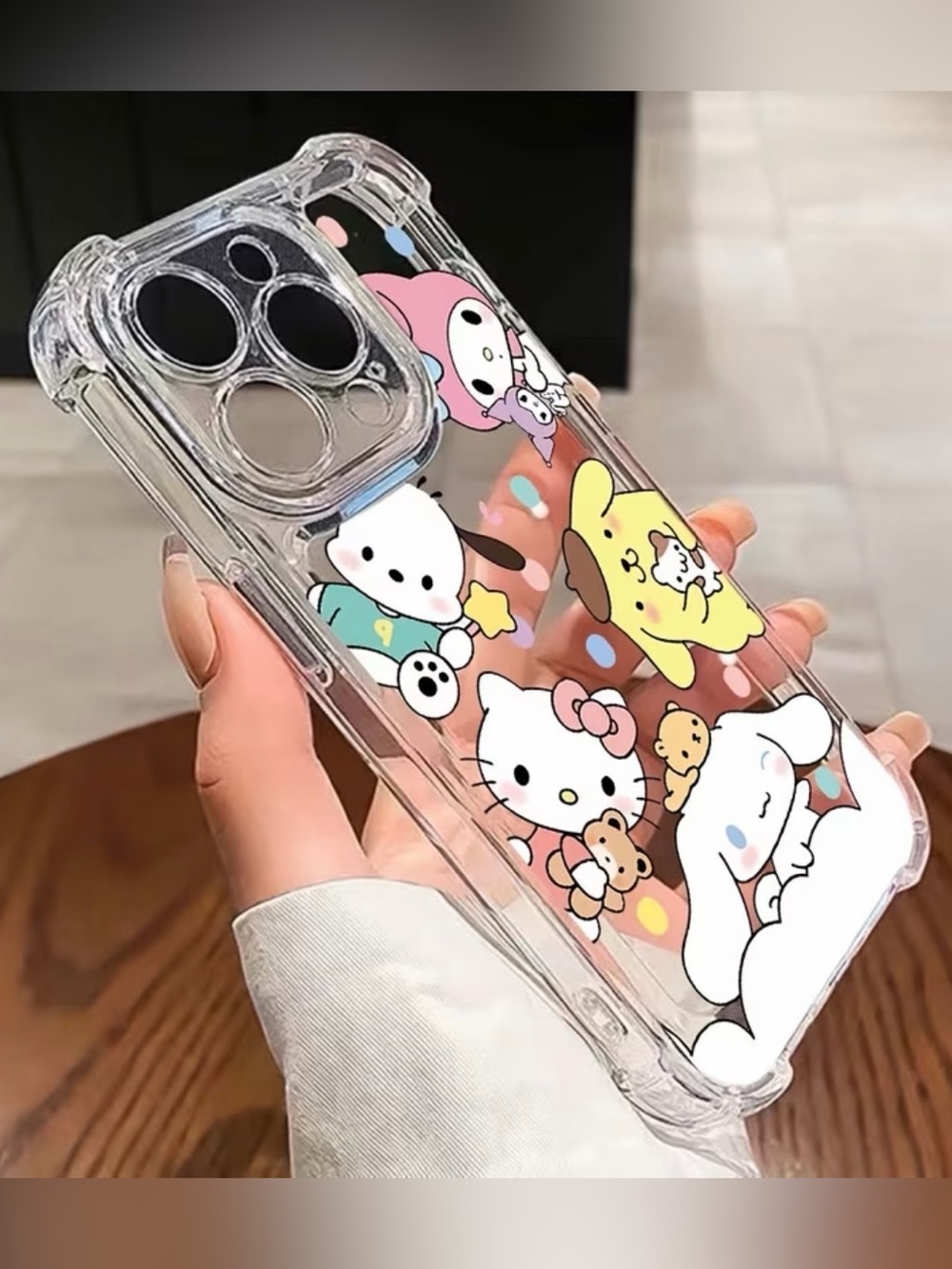 New Apple iPhone 17 Pro Hello Kitty Pachacco Kuromi Cinnamoroll Pompompurin